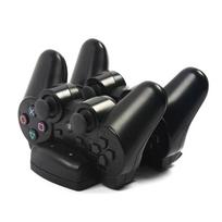 Juoda USB įkroviklio įkrovimo doko stotelė Playstation 3 PS3 Move valdikliui