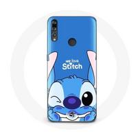 Dėklas - Huawei - P30 Lite - Mielas Stičas - Lankstus - Apsauga vaikams mėlyna