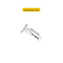 Stainless Steel Handheld Egg Beater & Milk Frother