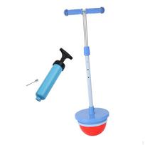 Children's Pogo Bouncing Toy with Handle for Indoor and Outdoor Use tamsiai mėlyna spalva