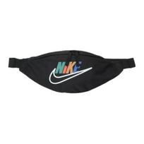 Nike Fabric One Shoulder Crossbody Fanny Pack Regular Unisex Black Casual FZ2476-010 juoda