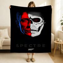 Britų legenda J James B Bond 007 Antklodė Minkšta ir draugiška odai Sofa Lova Dienos miegas Patalynė Visų sezonų Antklodė 75x90cm