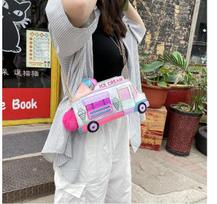 1Pcs/Lot Ice Cream Car Messenger Bag Laser Color Shoulder Bag Women Messenger Bag Crossbody Chain Bag