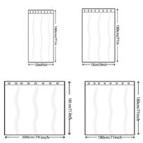 3D Floral Shower Curtain - Pastel Dandelion Design, High-Quality Polyester, All-Season Home Accent,Multiple Sizes,Bathroom Decor W90xH180cm