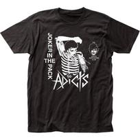 The Adicts Joker In The Pack Mens T Shirt Music Classic Rock Band Tee New Black XL
