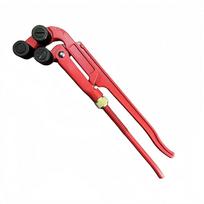 Fix Damaged Threads Manual Pipe Threader Tools Pressure Roller Sleeve Multi-Purpose Pipeline Processing Wrench Non-Slip raudona
