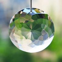 Crystal Suncatcher Hanging Prism Glass Rainbow Maker for Window Garden Home Decor skaidri