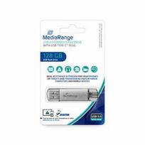 „MediaRange“ USB atmintinė 128GB USB 3.1 derinys su USB Type-C