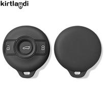 Silikoninis automobilio pultelio dėklas Laikiklis Raktų dangtelis Priedai Mercedes Benz Smart Fortwo 1 Brabus 3 mygtukams Raktų pakabuko korpusas