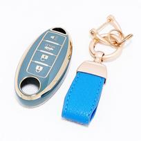 For Nissan Kicks Tiida Altima Pathfinder Note Qashqai Juke J10 J11 X-Trail T32 T31 For Infiniti 4 Buttons Tpu Car Key Case Cover