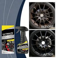 Ultimate All Wheel Cleaner 120ml Gel Formula for Brake Dust and Road Grime Removal Safe for All Wheel Types Spray Bottle Applicator Included One Size