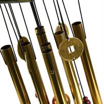 High Quality Practical Wind Chimes Gold Hanging High quality Large Nice Noisemaker Ornaments Outdoor Balcony Bells China Mainland