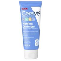 CeraVe Diaper Rash Cream | Baby Healing Ointment for Extra Dry, Cracked Skin | Diaper Cream with Ceramides & Vitamin E | Lanolin, Fragrance, Paraben,