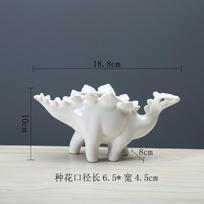 Cartoon Animal Dinosaur Succulent Flower Pot Home Gardening Creative Indoor Ceramic Flower Ornament pictured