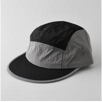 Japanese Outdoor Quick-drying 5-Panel Baseball Cap Can Wear Sunglasses Women Summer Baseball Cap Men Splicing Flat-brim Sun Hat 56-58cm pilka spalva