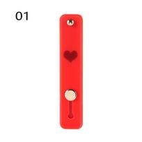 Candy Color Silicone Bracket Grip Stand Finger Ring Push Pull Phone Holder 01