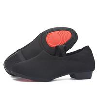 Women's Soft-soled Dance Shoes with Heel Professional Body Training Shoes Dance Shoes Women's Adult Breathable Ballet Shoes Teacher Shoes 42 juoda