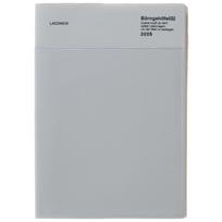 Laconic 2026 A5 Weekly Planner with Light Gray December Pockets, LALD109-260LG (Starts 2025) gray