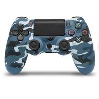 Wireless Controller for PS4, Bluetooth Gamepad with Dual Vibration, Ergonomic Design, Compatible with PC