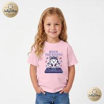 Rock The Booth Cat T-Shirt, Cute DJ Kitten Youth Tee, Kawaii Aesthetic Animal Shirt, Funny Cottagecore Kids Clothes,Trendy Music Kids Tshirt 120