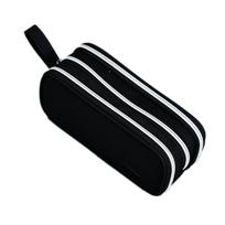 Kawaii Pencil Case Large Space Storage 3 Compartment Pouch Double Side Opened Student Stationery Desk Organizer School Supplies juoda