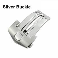 18mm 20mm Watch Buckle for TAG Heuer Connected Modular Calera Strap Stainless Steel Folding Clasp Double Button Watchband