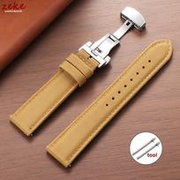 Quick Release Nylon Sailcloth Watch Strap 20mm 22mm Butterfly Buckle Band for Omega for Seiko Watchband Men's and Women's Belt 22mm geltona