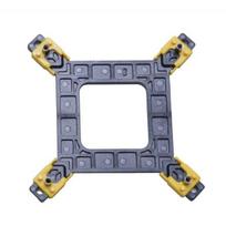 CPU Radiator Bracket Cooling Fan PC CPU Holder Base Universal Backplate Heatsink Cooler Mounting Holder juoda/geltona