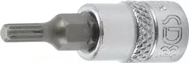 Bgs Technic Antgalis įpresuotas į galvutę | 6.3 mm (1/4") | Spline (XZN) M4 (5105-M4)