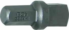 Bgs Technic Adapteris 8 mm šešiakampis (5/16") - išorinis kvadratas 10 mm (3/8") | 30 mm (2229-1)