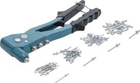 Bgs Technic Kniediklis su kniedžių rinkiniu | 2.4 / 3.2 / 4.0 / 4.8 mm | 60 vnt (401)