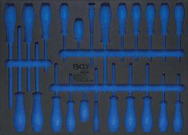Bgs Technic Tuščias dėklas į spintelę atsuktuvams | 3/3 stalčiaus | Nuo BGS 4014 (4014-5)