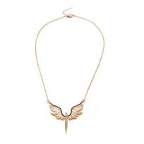 Bling Kalnų krištolas Angel Wings Pakabukas Moterų Vakarėlis Kaklo papuošalai Dovana