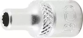 Bgs Technic Galvutė, 12 kampų | 6.3 mm (1/4") | 5/32" (10870)