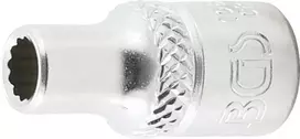 Bgs Technic Galvutė, 12 kampų | 6.3 mm (1/4") | 3/16" (10871)