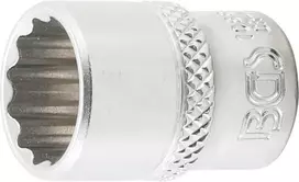 Bgs Technic Galvutė, 12 kampų | 6.3 mm (1/4") | 1/2" (10880)