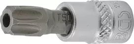 Bgs Technic Antgalis įpresuotas į galvutę | 6.3 mm (1/4") | T-star su skyle (Torx) T50 (2165-T50)