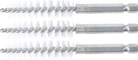 Bgs Technic Nailono šepečiai vamzdeliams | 13 mm | 6,3 mm (1/4") | 3 vnt. (3078-13-N)