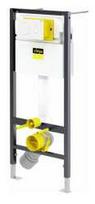 Prevista Dry wc rėmo komplektas + Visign for Style 20 key mygtukas baltas + tvirtinimai, 1120x490mm