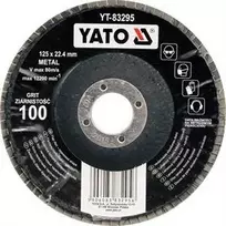 Yato Toya Sa Poland Šlifavimo diskas lapelinis išgaubtos formos 125mm P100 (YT-83295)