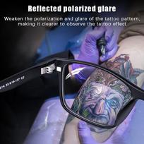 Aukštos kokybės magnetinis integruotas tatuiruočių filtras akių apsaugos akiniai didelės raiškos kelių scenų naudojimo tatuiruotės įrankių priedai