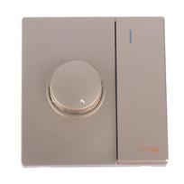 220 V universalaus reguliavimo lubų ventiliatoriaus greičio valdymo jungiklis sieninis mygtukas reguliatorius balta