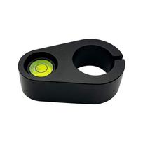 25 mm skersmens žali burbuliukai matavimo stulpui, apvalūs, visi metaliniai, gulsčiukas, tinkamas 25 MM matavimo stulpui black