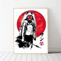 Totoro Animacinis Filmas Hayao Miyazaki Anime Plakatas Drobės Tapyba Spaudiniai Skandinaviškas Sienų Menas Paveikslai Svetainei Biurui Namų Dekoravimas 21cm×30cm NoFrame