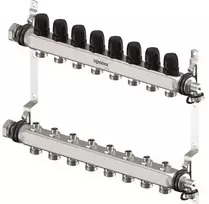 Uponor Vario S kolektorių rinkinys 8 kontūrai x 3/4" Euro