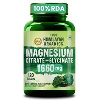 Vlado’s Himalayan Organics Triple Magnesium Complex Tablets 1660 Mg Vegetarian Supplement For Muscle And Relaxation Support 120 Tabs