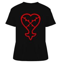 Kingdom Hearts Heartless Symbol T Shirt Mens Womens Tees Top XL