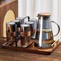 High Borosilicate Glass Pitcher and Tumbler Set