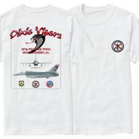 Dixie Vipers 187th Fighter Wing F-16 Fighting Falcon T-Shirt New Short Sleeve Casual 100% Cotton O-Neck Summer Mens T-shirt S juoda
