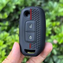 Car Key Case Cover For Renault TWingo 3 Duster Captur Logan Laguna Scenic For Dacia Logan 2021 Silicone Key Cover Remote Shell